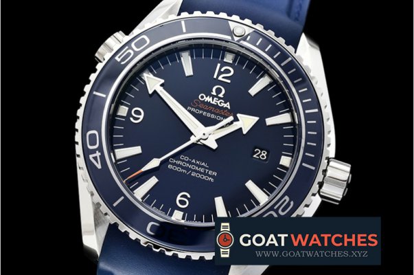 Omega - Planet Ocean 45mm Cer Bez SS/RU Blue JHF A2836 Mod