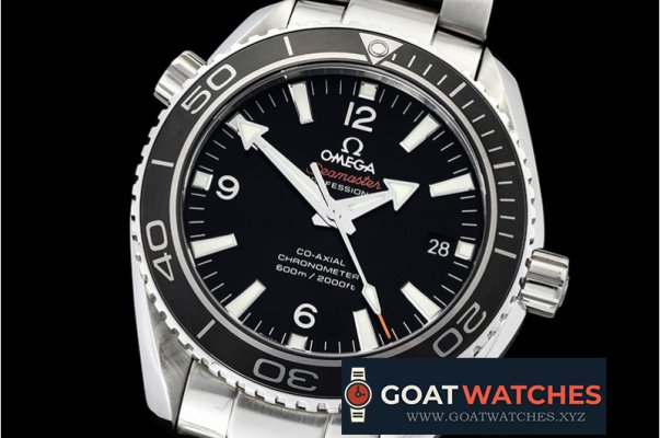 Omega - Planet Ocean 42mm Cer SS/SS Black/Wht VSF Asia 8500