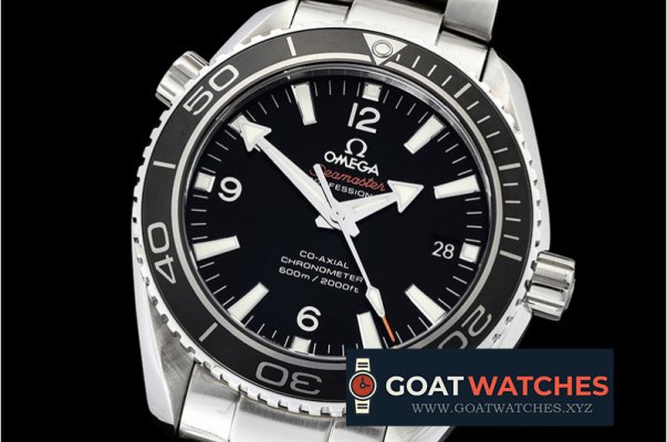 Omega - Planet Ocean 45mm Cer SS/SS Black/Wht VSF Asia 8500