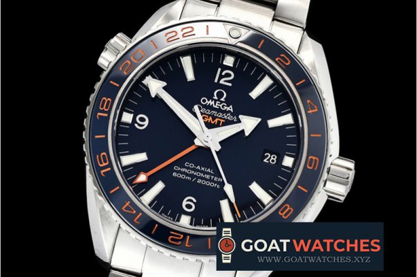 Omega - Planet Ocean 43.5mm GMT SS/SS Blue VSF Asia 8605