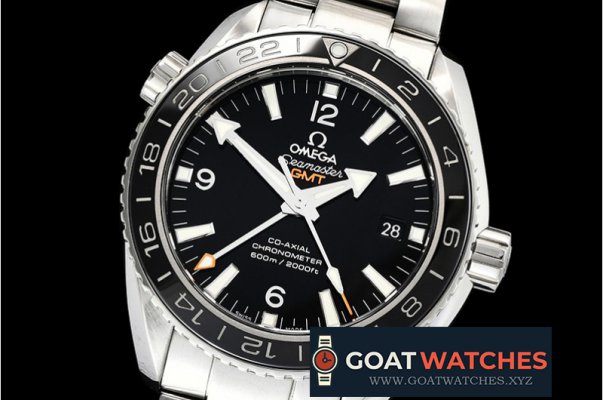 Omega - Planet Ocean 43.5mm GMT SS/SS Black VSF Asia 8605