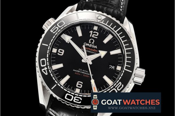 Omega - Planet Ocean 43.5mm SS/LE/RU Blk OMF Asia 2836 Mod