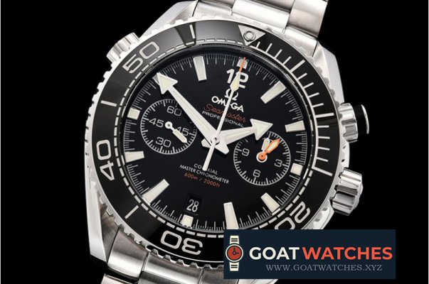 Omega - Planet Ocean Chrono SS/SS Blk OMF V4 A7750 Mod