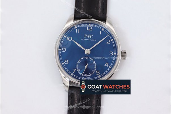 IWC - Portugieser SS/LE Blue/Blue Num ZF A82200