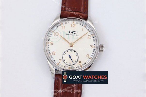 IWC - Portugieser SS/LE White/RG Num ZF A82200