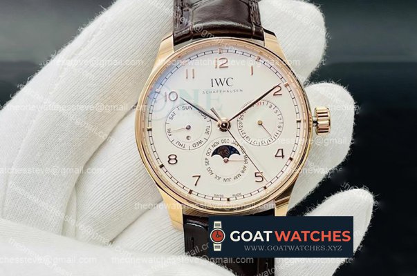 IWC - Portugieser Perp RG/LE White IWSF 9015