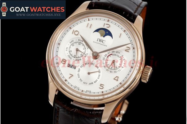 IWC - Portugieser Perpetual Calendar 5033 RG/LE White/Num V9F A52610