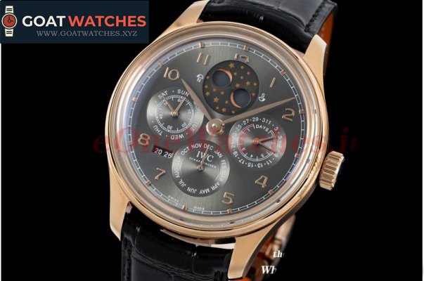 IWC - Portugieser Perpetual Calendar 5034 SS/LE White/Num V9F A52610