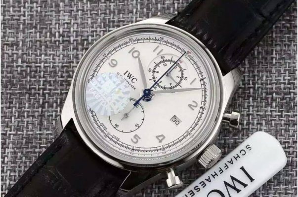 IWC - Portuguese Chronograph Asian 7750 IW390403 Automatic White