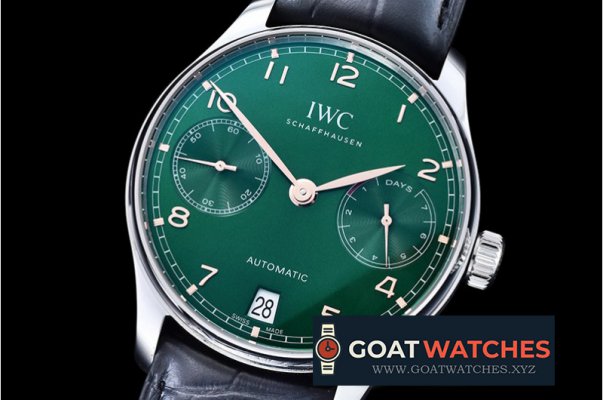 IWC - Portugieser 5007 SS/LE Green/Gold Num ZF A52010 Mod