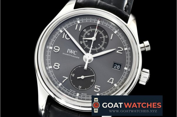 IWC - Portuguese Chrono Classic IW390404 SS/LE Grey ZF A7750