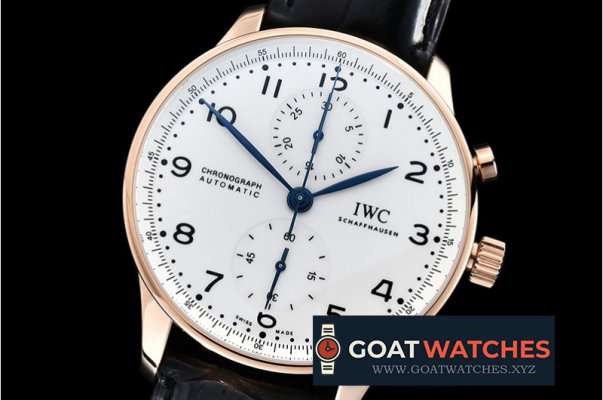 IWC - Portuguese Chrono "150 Years" RG/LE Wht/Blu YLF A7750