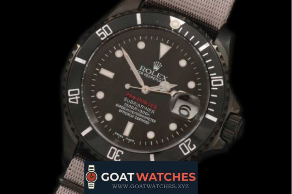 Rolex - Pro Hunter Submariner PVD Black Bezel - Swiss ETA