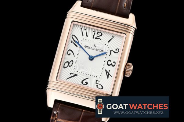 Jaeger LeCoultre - JL Reverso Mens RG/LE White/Num MY8215 Mod