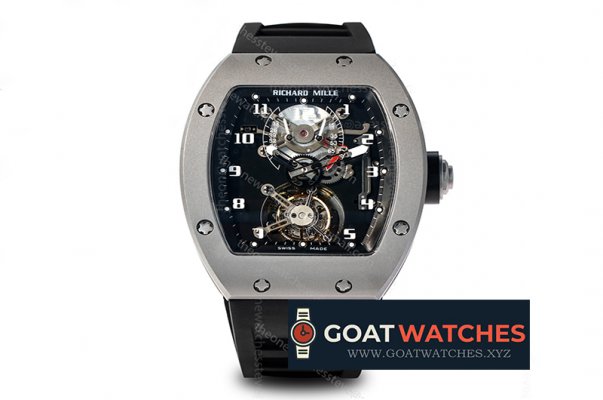 Richard Mille - RM055 Bubba Watson FC/TI/RU Skeleton Wht MY8215 Mod