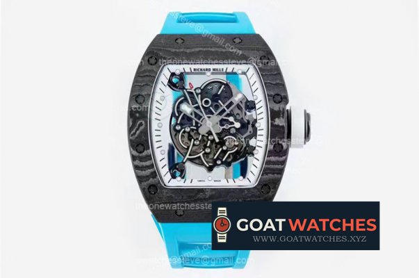 Richard Mille - RM055 Bubba Watson Blue NTPT/RU Skele ZF V3 NH05A