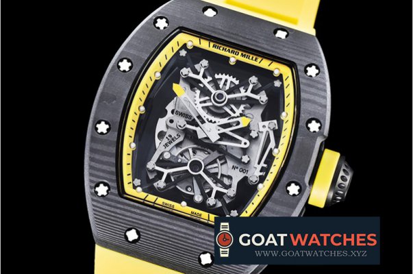 Richard Mille - RM001 Tourbillon FC/VRU Yellow Custom Mod