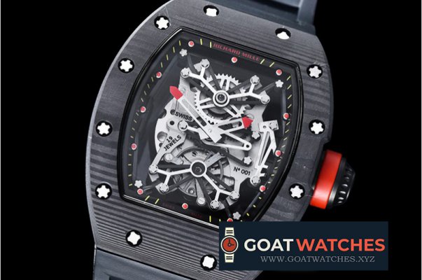 Richard Mille - RM001 Tourbillon FC/VRU Black/Red Custom Mod