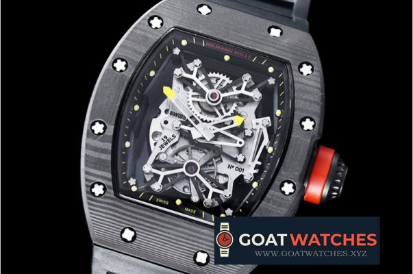 Richard Mille - RM001 Tourbillon FC/VRU Black/Yellow Custom Mod