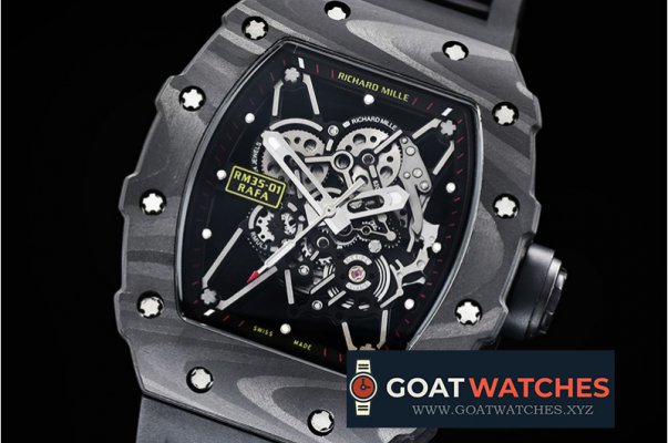 Richard Mille - RM035-02 Rafael Nadal FC/VRU Black/Black C Miyota Mod