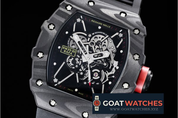 Richard Mille - RM035-02 Rafael Nadal FC/VRU Black/Red C Miyota Mod