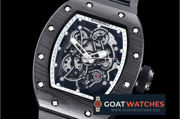 Richard Mille - RM055 Bubba Watson FC/RU Skeleton Wht MY9015 Mod