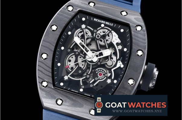 Richard Mille - RM055 Bubba Watson FC/RU Skeleton Blue MY9015 Mod