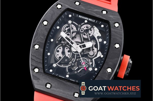 Richard Mille - RM055 Bubba Watson FC/RU Skeleton Red MY9015 Mod