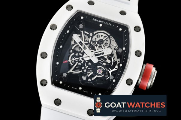 Richard Mille - RM055 Bubba Watson CER/VRU Red C Skele KVF MY8215 Mod