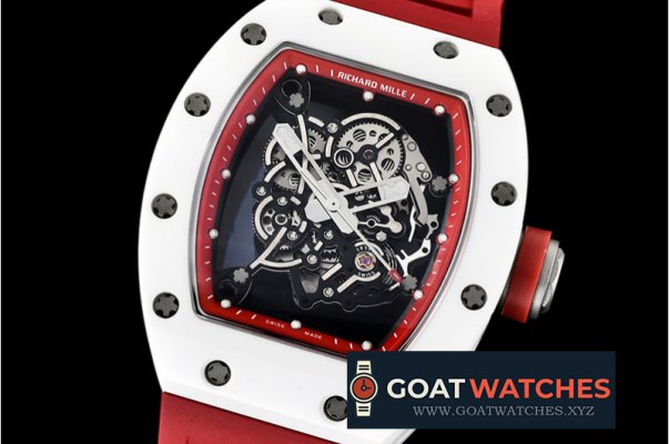 Richard Mille - RM055 Bubba Watson CER/VRU Red Sk Red KVF MY8215 Mod