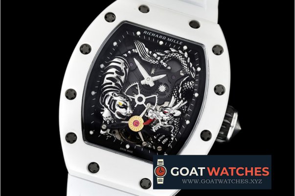 Richard Mille - RM051 Tiger Dragon MY LE CER/VRU Black KVF MY8215 Mod