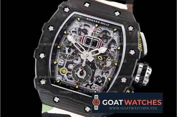 Richard Mille - RM011-03 Auto Flyback Chrono CAMO FC/RU KVF A7750