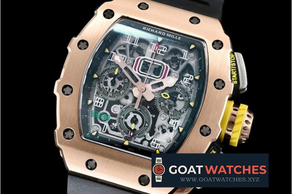 Richard Mille - RM011-03 Felipe Massa LE RG/VRU Skele A7750 Mod