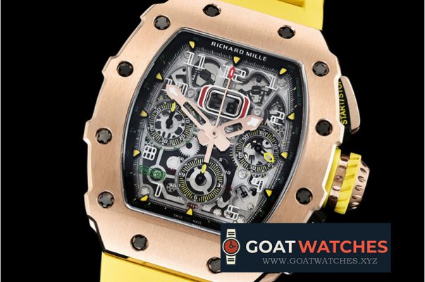 Richard Mille - RM011-03 Felipe Massa LE RG/VRU Skele KVF A7750 Mod