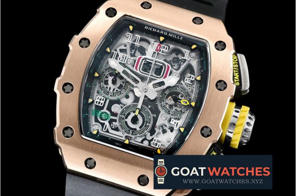 Richard Mille - RM011-03 Felipe Massa LE RG/TI/VRU Skele A7750 Mod