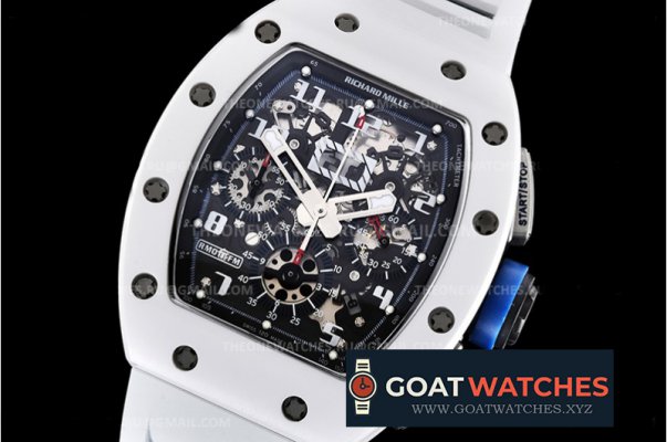 Richard Mille - RM011-03 Flyback Chrono Polo Ed CER/RU KVF A7750 Mod