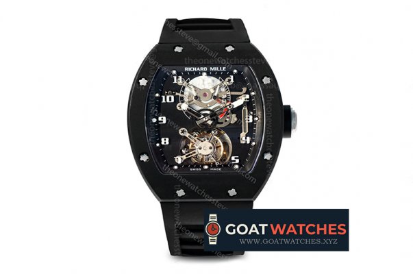 Richard Mille - RM001 Tourbillon V2 PVD/VRU Real Flying Manual Tourbillon