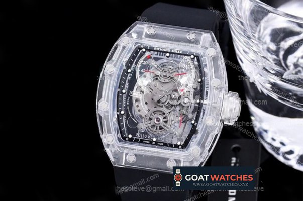 Richard Mille - RM056-01 Transparent Tourbillon SAP/RU Blk Japanese