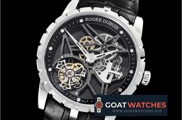 Roger Dubuis - Excalibur RDDBEX0392 Tourbillon SS/LE Skele Tourbillon