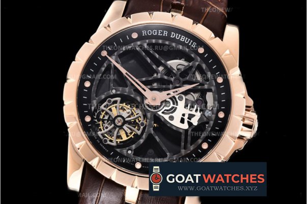 Roger Dubuis - Excalibur Skele Flying Tourb RDDBEX0392 RG/LE Ske JBF