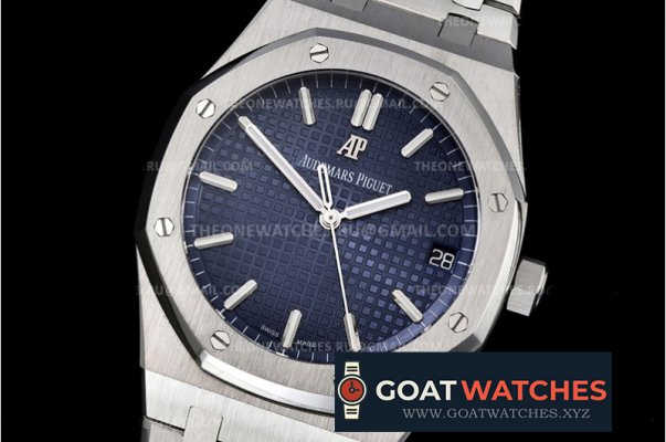 Audemars Piguet - Royal Oak 41mm 15500 2019 SS/SS Blue OMF V2 MY9015