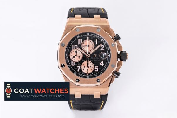 Audemars Piguet- Royal Oak Offshore 2019 42MM Black RG/LE JF 26470OR A3126