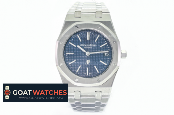 Audemars Piguet - Royal Oak 39MM 15202 Blue Textured Dial 316L SS/SS ZF Cal.2121