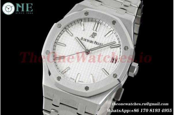 Audemars Piguet - Royal Oak 41mm 15500 SS/SS White/Stk ZF V2 A4302