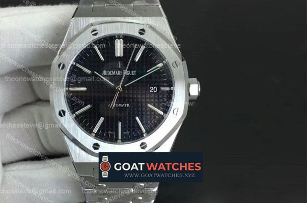 Audemars Piguet - Royal Oak 15400 V2 SS/SS Black BF MY9015 Mod 3120