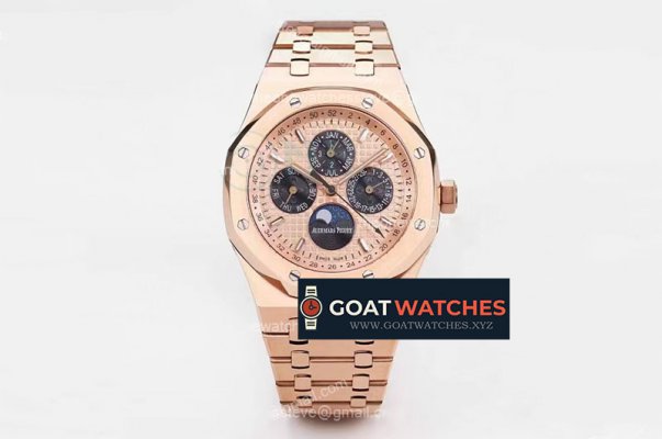 Audemars Piguet - Royal Oak Perpetual Cal 26606 RG/RG RG BF A5134