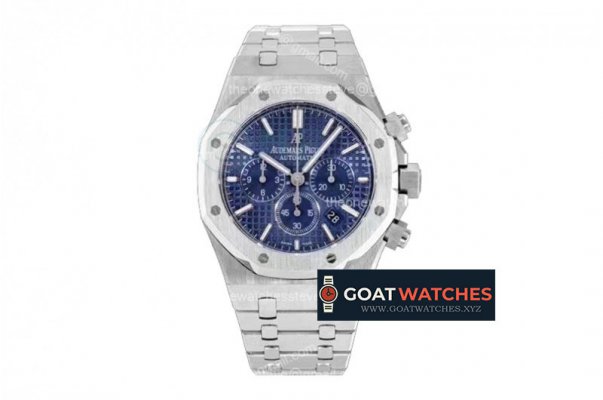 Audemars Piguet - Royal Oak Chronograph 26331 SS/SS Blue/Blue OMF A7750