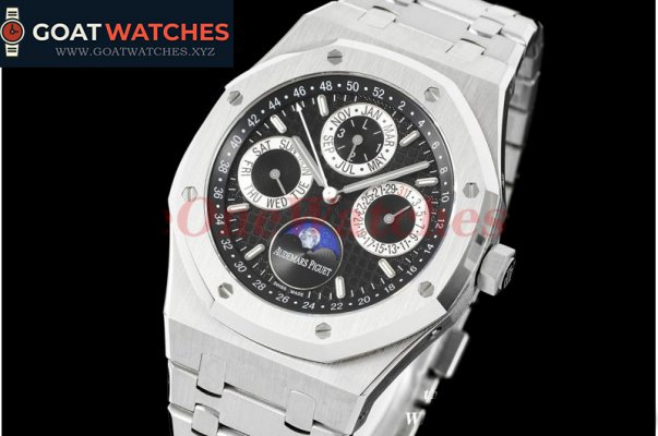 Audemars Piguet - Royal Oak Perpetual Cal 26574 SS/SS Blk APSF A5134