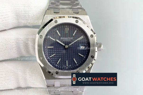 Audemars Piguet - Royal Oak Jumbo 15202 SS/SS Blue 9015