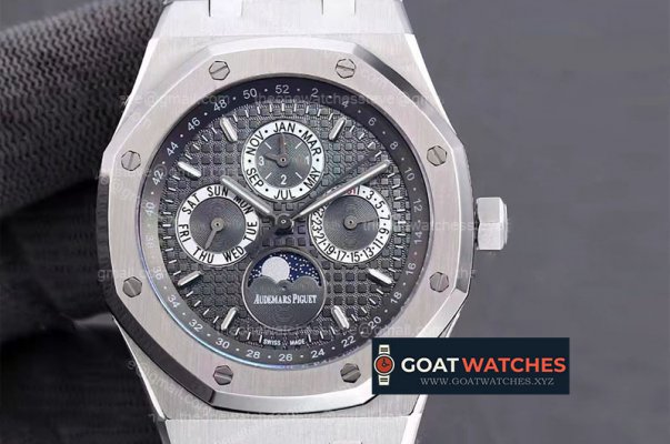 Audemars Piguet - Royal Oak Perpetual Cal 26574 SS/SS Blk BF A5134